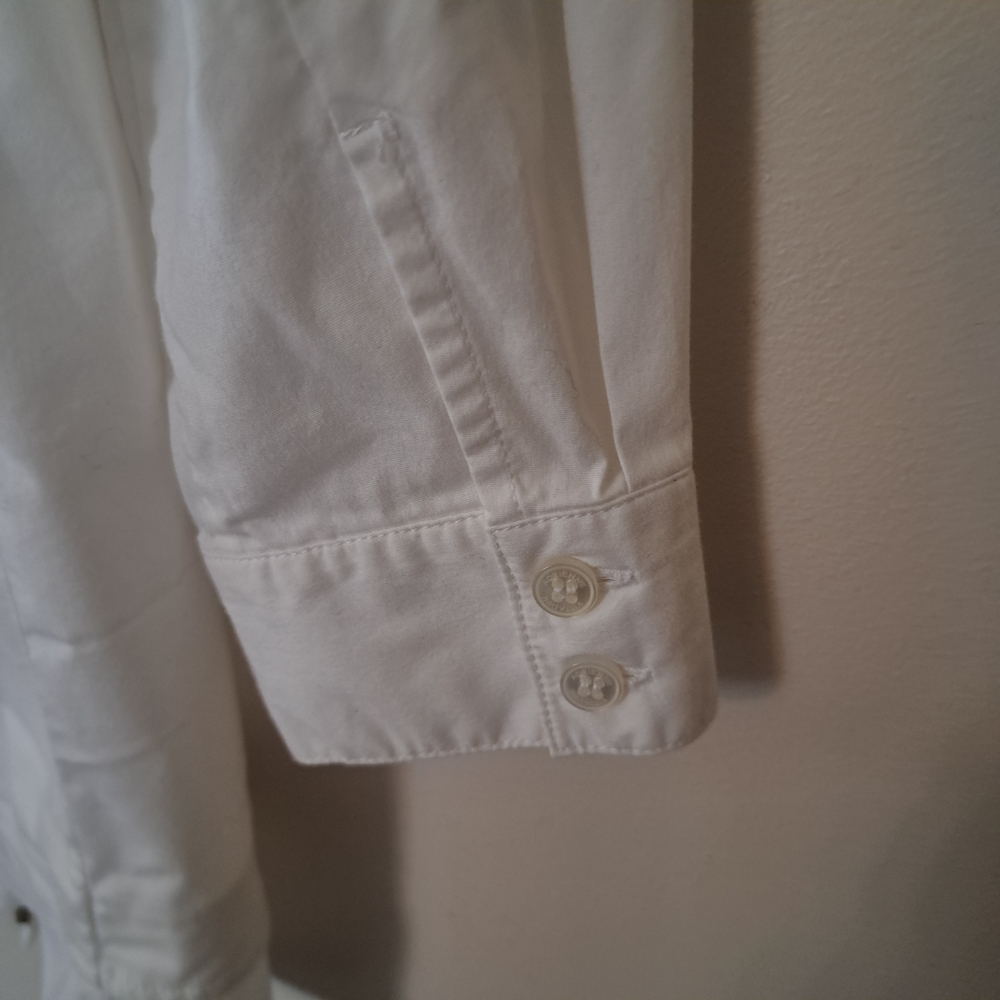 Adrienne Vittadini Elegant White Tunic Blouse - Picture 7 of 8